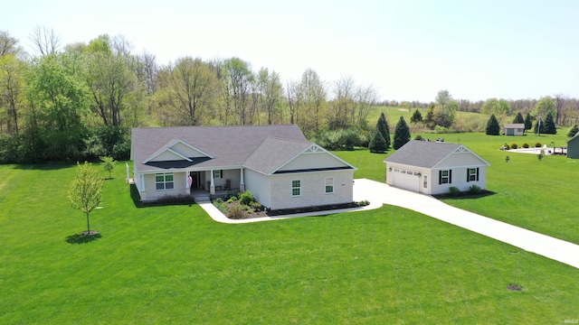 8375 Shepardson Creek Dr, Lafayette, IN 47905 - bird's eye view