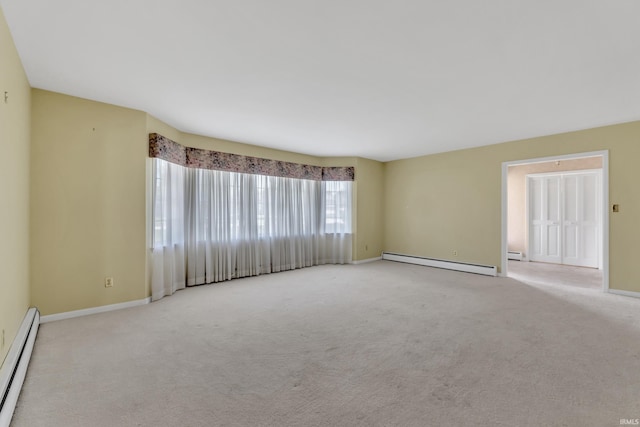8818 Fortuna Way, Fort Wayne, IN 46815 - carpeted empty room with baseboards, baseboard heating, and a baseboard radiator