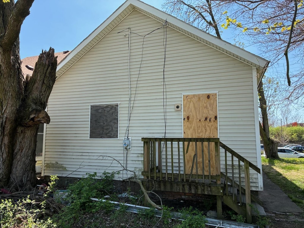 view of back of house