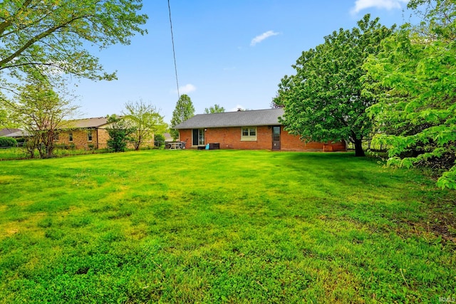 view of yard