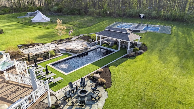 13341 Leesburg Rd, Fort Wayne, IN 46818 - aerial view