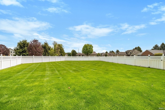 14157 Tenbury Dr, Granger, IN 46530 - view of yard featuring a fenced backyard