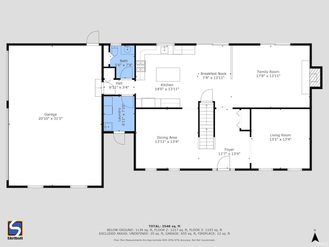14157 Tenbury Dr, Granger, IN 46530 - floor plan