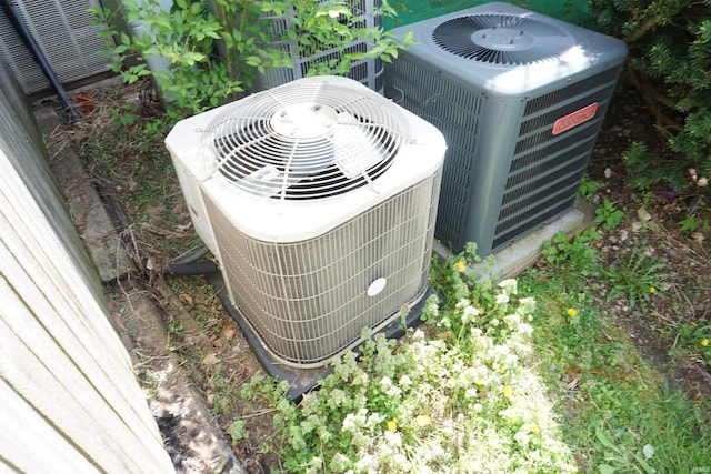 exterior details featuring cooling unit