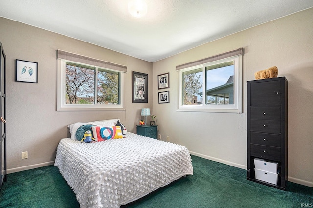 29130 County Road 22, Elkhart, IN 46517 - bedroom with baseboards and dark carpet