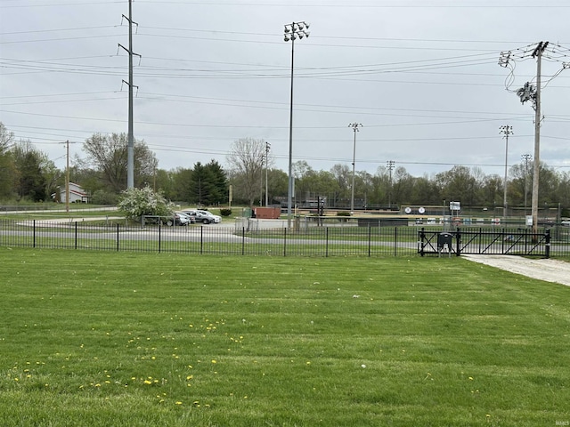 13546 Brick Rd, Granger, IN 46530 - view of property's community featuring fence and a yard
