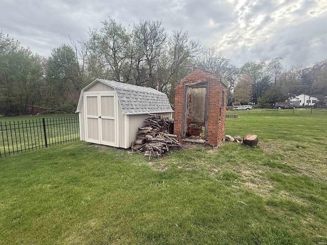 13546 Brick Rd, Granger, IN 46530 - view of shed with fence