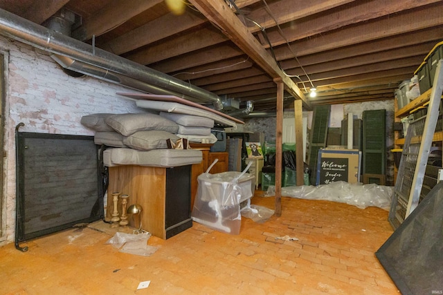 13546 Brick Rd, Granger, IN 46530 - view of unfinished basement
