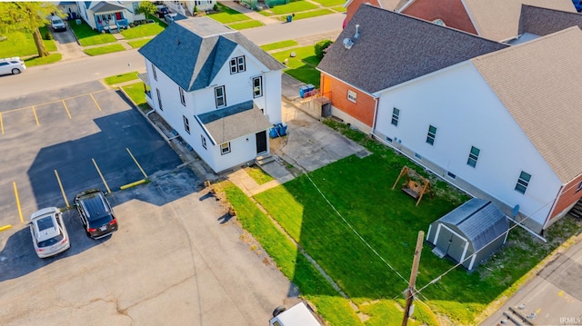 219 E S A St, Gas City, IN 46933 - drone / aerial view with a residential view