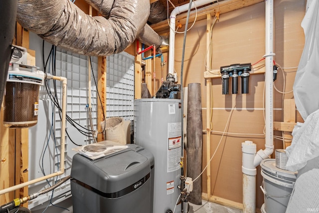 51779 Hannigan Dr, South Bend, IN 46637 - utility room featuring water heater