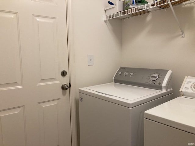 4530 E 700 N, Monterey, IN 46960 - washroom with independent washer and dryer and laundry area
