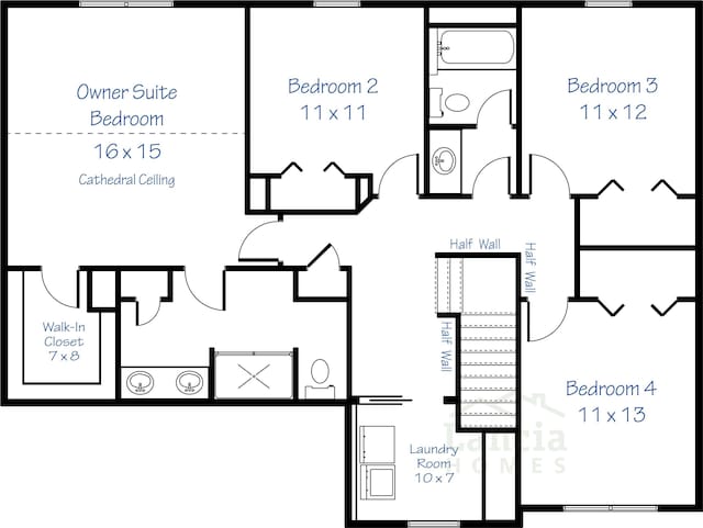 3412 Fawn Creek Blvd, Waterloo, IN 46793 - floor plan / room layout