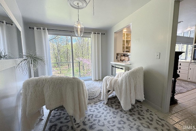 55960 County Road 23, Bristol, IN 46507 - dining space with baseboards and plenty of natural light