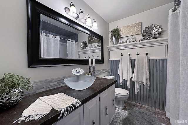 55960 County Road 23, Bristol, IN 46507 - bathroom featuring vanity and toilet