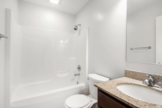 300 E Wabash Ave, Wakarusa, IN 46573 - full bath with vanity, toilet, and shower / washtub combination