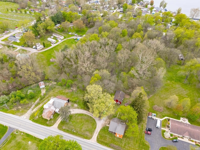 drone / aerial view