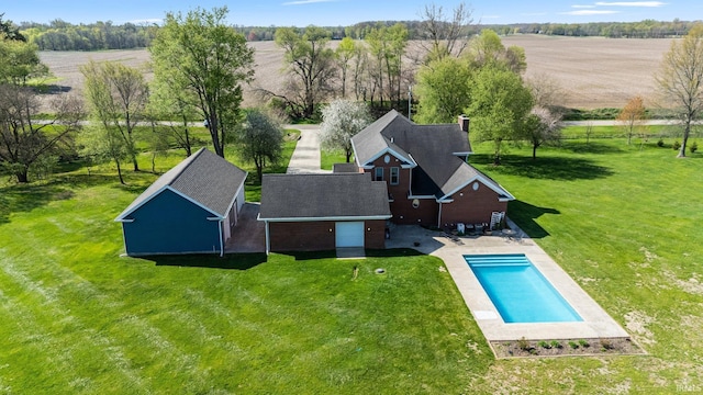 10220 6b Rd, Plymouth, IN 46563 - view of rural area featuring a pool area