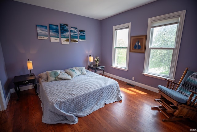 10220 6b Rd, Plymouth, IN 46563 - bedroom with baseboards and wood finished floors