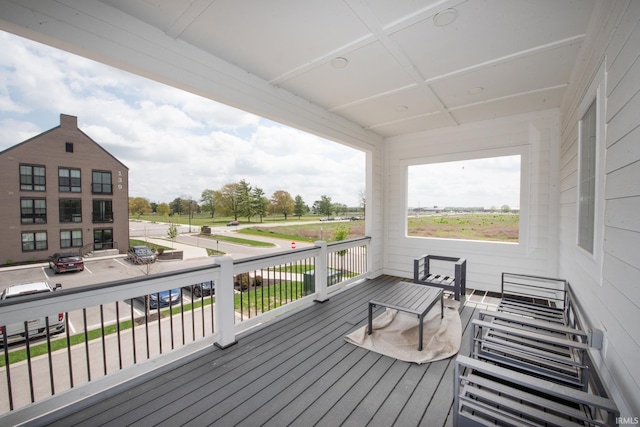 view of deck