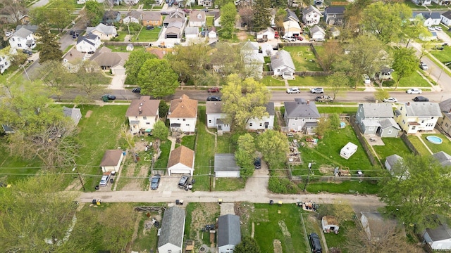 2922 Plaza Dr, Fort Wayne, IN 46806 - bird's eye view with a residential view