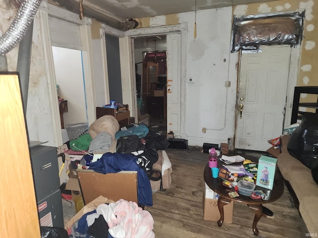 1217 Smead St, Logansport, IN 46947 - basement featuring wood finished floors
