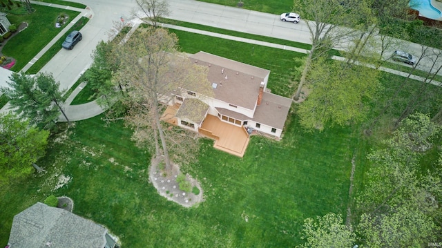 aerial view