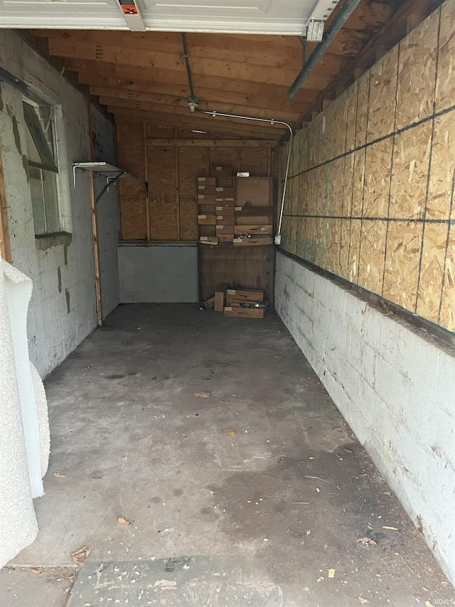 1134 N Iowa St, South Bend, IN 46628 - view of garage