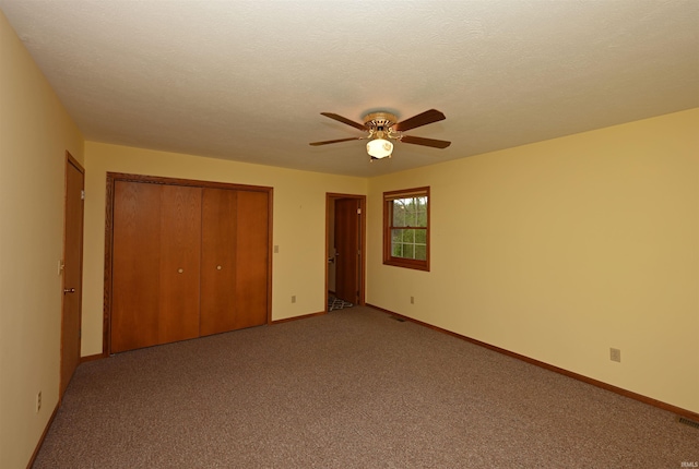 800 E Oak View Est, Winamac, IN 46996 - unfurnished bedroom with a closet, carpet, and baseboards