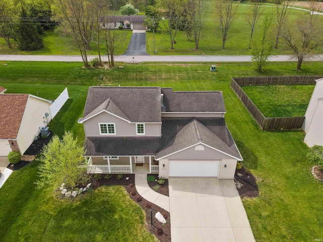 bird's eye view