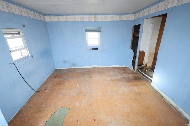 view of empty room