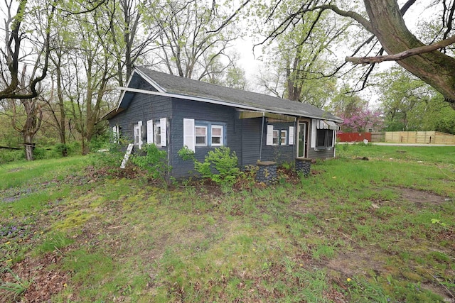 view of side of home