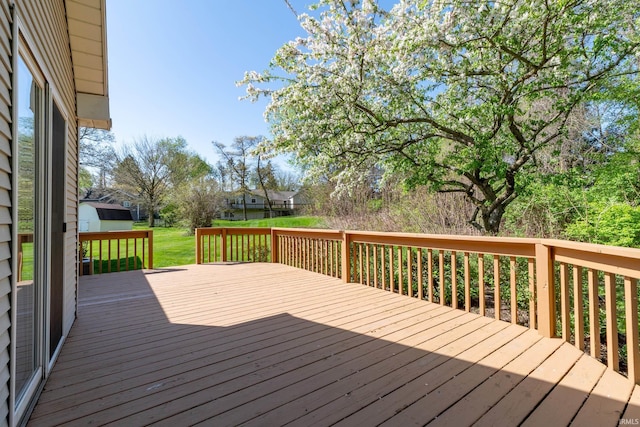 view of deck