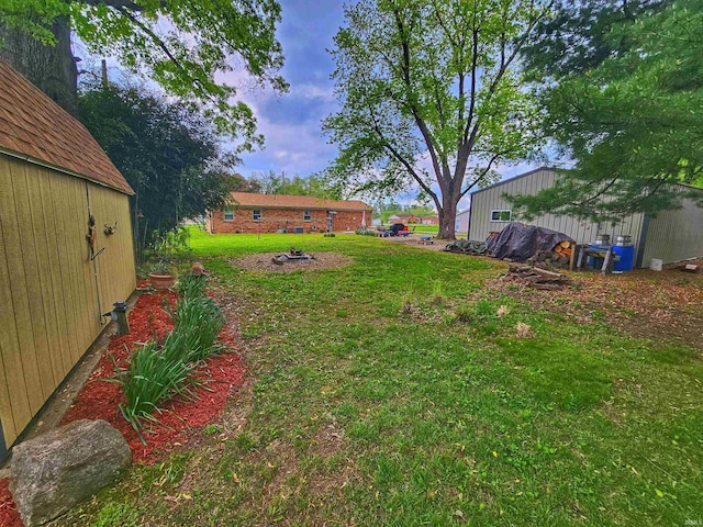view of yard