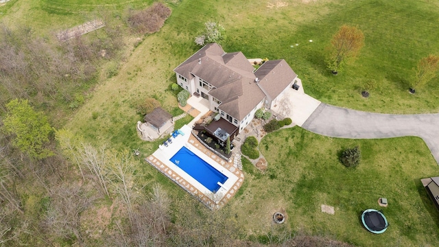 aerial view