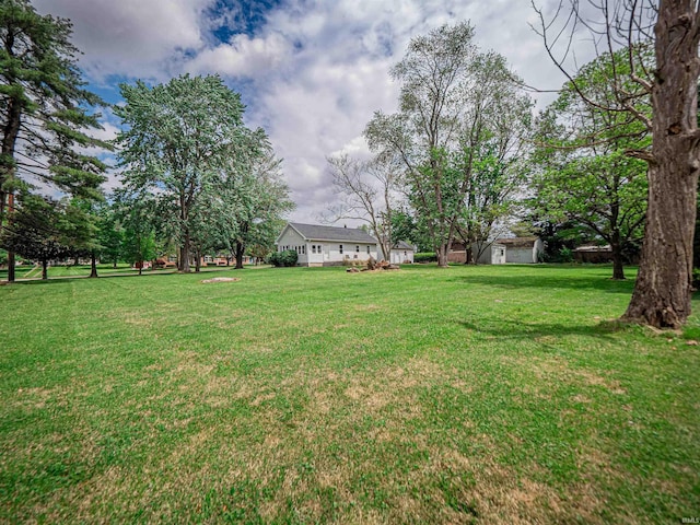 view of yard