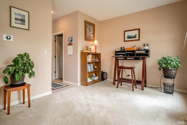 534 Lagrange St, West Lafayette, IN 47906 - sitting room with carpet flooring and baseboards