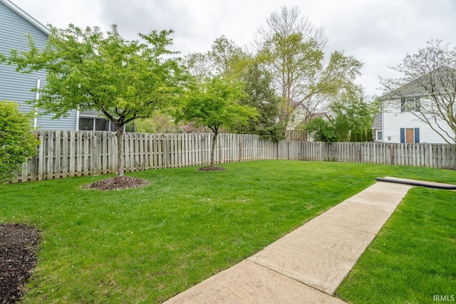 534 Lagrange St, West Lafayette, IN 47906 - view of yard with a fenced backyard