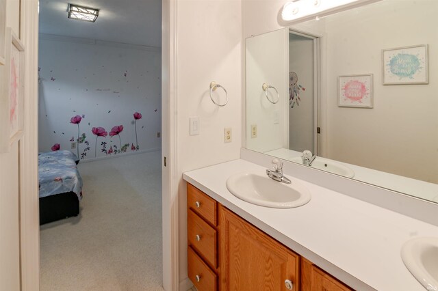 68106 Telegraph Ct, Lakeville, IN 46536 - bathroom with vanity
