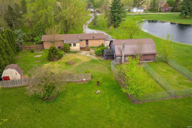 2877 County Road 36, Auburn, IN 46706 - bird's eye view featuring a water view
