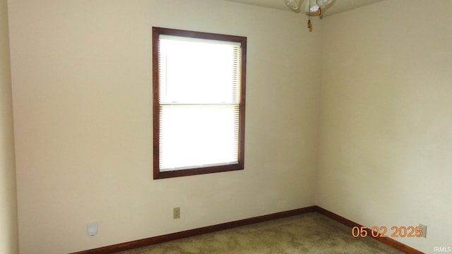 4214 Hunters Trce, Evansville, IN 47715 - carpeted spare room with baseboards