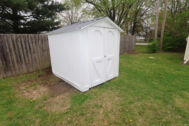 1421 E Ireland Rd, South Bend, IN 46614 - view of shed with fence