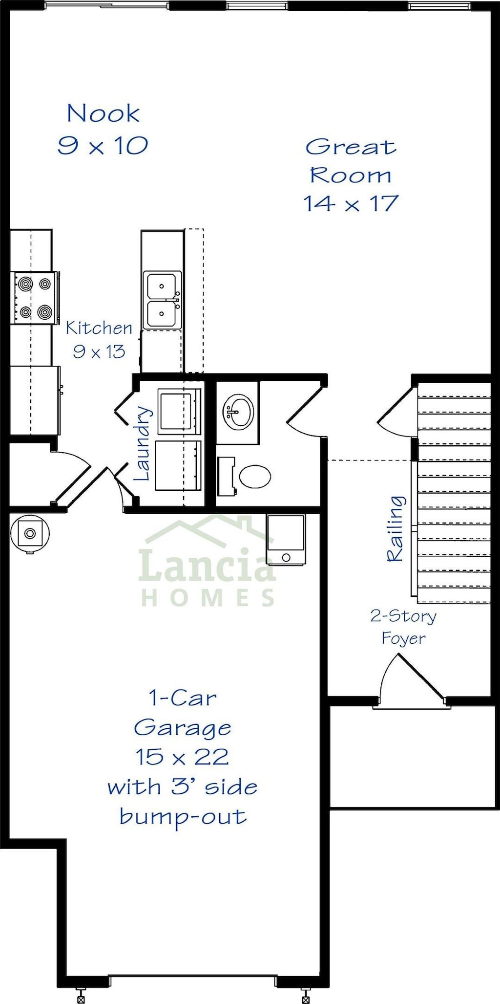 3586 Canal Square Dr, New Haven, IN 46774 - floor plan / room layout