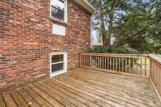 2031 Alton Dr, Kokomo, IN 46901 - view of wooden deck