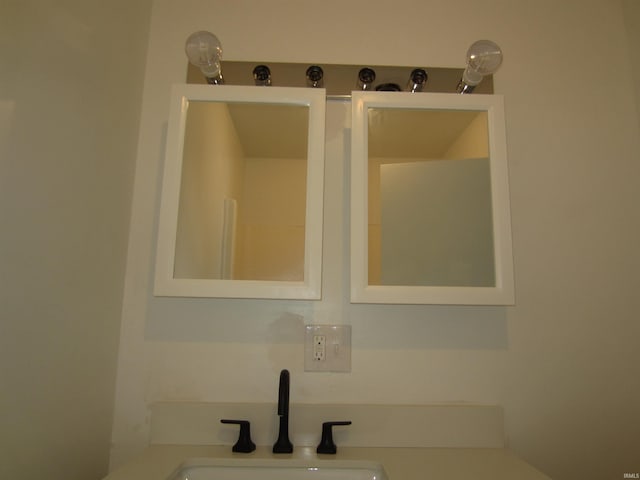 bathroom with a sink