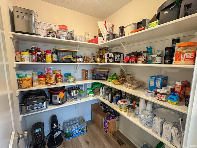 view of pantry