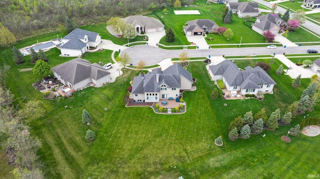 1206 Phaeton Way, Auburn, IN 46706 - drone / aerial view featuring a residential view