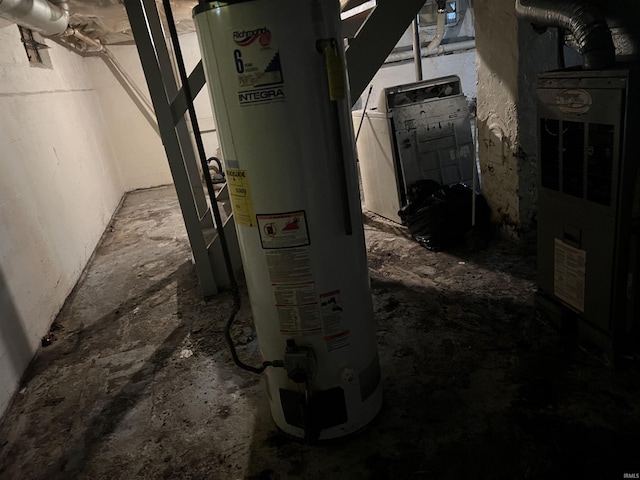 utilities featuring water heater