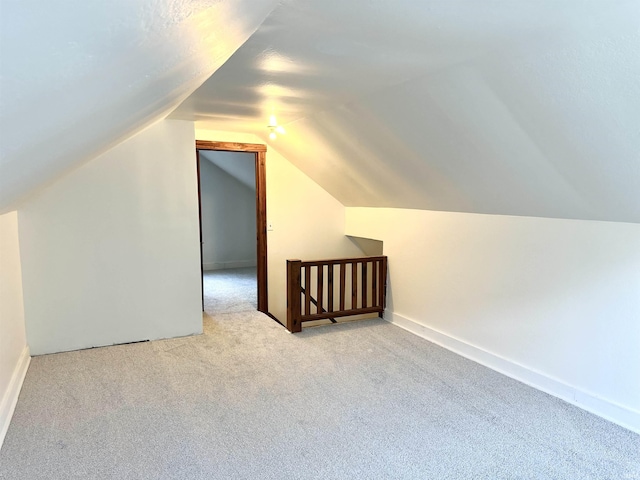 1045 13th St, Tell City, IN 47568 - bonus room featuring carpet and lofted ceiling