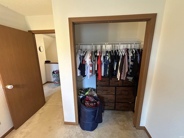 view of closet
