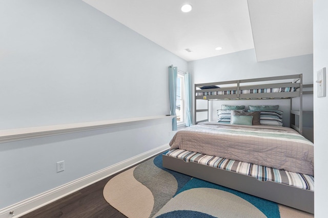 275 Ln 101 Hamilton Lk, Hamilton, IN 46742 - bedroom featuring recessed lighting, baseboards, and wood finished floors